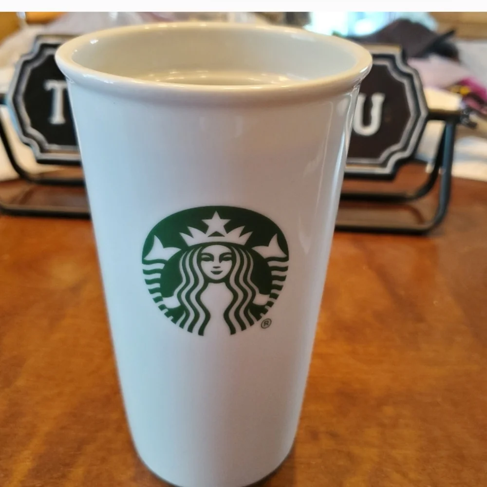 Starbucks 2016 Classic Logo 12oz Ceramic Tumbler